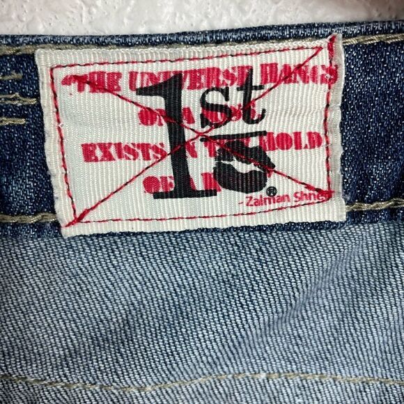 1st Kiss Distressed Denim Shorts Size 5 EUC - Picture 5 of 6